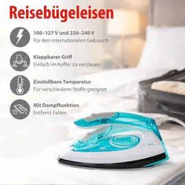 Alpina Reisebügeleisen SL-9990B2 weiß