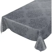 ANRO Wachstuchtischdecke Wachstuch Wachstischdecke Tischdecke abwaschbar Ranken Barock Arabeske