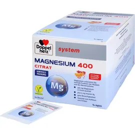 Queisser Doppelherz Magnesium 400 Citrat system Granulat 60 St