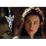 Noble Collection Herr der Ringe Anhaenger Arwens Abendstern (versilbert)