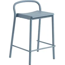 Muuto Hocker Linear Stahl 65 x 65 x 65 cm Blau