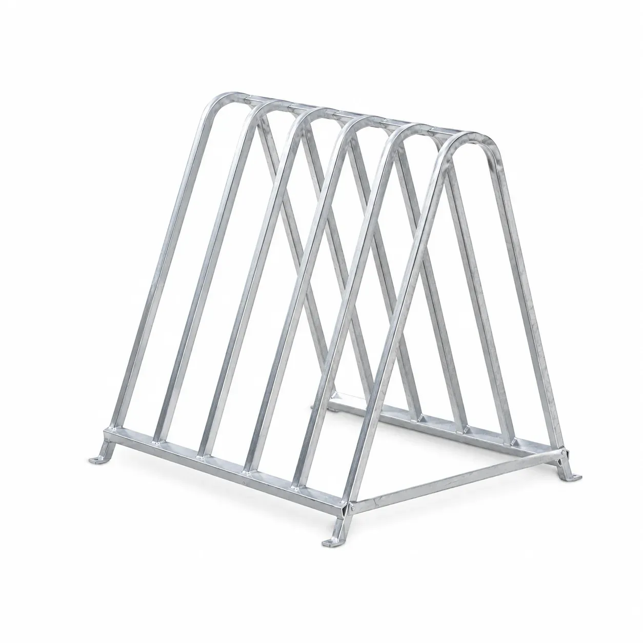 Fahrradständer, zweiseitig, für 5 Räder