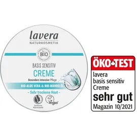 Lavera Basis Sensitive Creme Bio-Aloe Vera & Bio-Mandelöl 150 ml