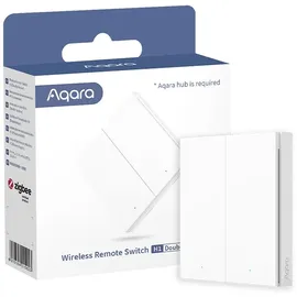 Aqara Wireless Remote Switch H1 Double Rocker HomeKit