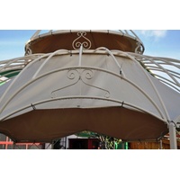 Dachplane für unseren Pavillon Romantik aus Metall Gartenpavillon Dach LKW-Plane