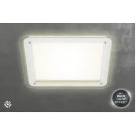 Briloner LED Deckenleuchte Free 1 eckig weiß