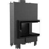 Kratki Wasserführender Kamineinsatz MBM rechts 12 kW Ø 180 schwarz Verkleidung