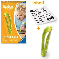 Ravensburger tiptoi - Stifthülle zum Wechseln in Grün / Wechselhülle für den tiptoi-Stift