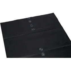 DEISS PREMIUM Abfallsack 120 Liter schwarz lose, Typ 100, Restmüllsack für eine blickgeschützte Entsorgung, Maße (B x L): 800 x 1000 mm, 1 Karton = 250 Säcke
