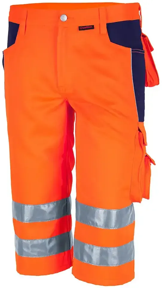 Warnschutz Piratenhose „pro Warnschutz mg 245“ - 60 - orange/marine