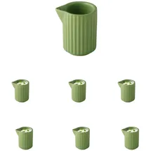 APS THE GRID 6 Stück", grün, B:4,5cm H:4,5cm, Porzellan salbei, 40 ml, Ø 4,5 cm, stapelbar,