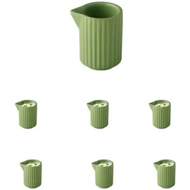 APS THE GRID 6 Stück", grün, B:4,5cm H:4,5cm, Porzellan salbei, 40 ml, Ø 4,5 cm, stapelbar,