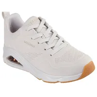 SKECHERS Damen Tres-air UNO Sneaker, weiß, 39 EU