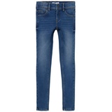 NAME IT NKFPOLLY Skinny Fit in medium blue Denim, Gr.110