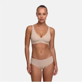 cfab Bügelloser BH Comfort Push-Up Beige 2XL