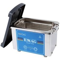 Emmi-Dent Emag Emmi-07D Ultraschallreiniger Universal 80W 0.5l mit Reinigungskorb