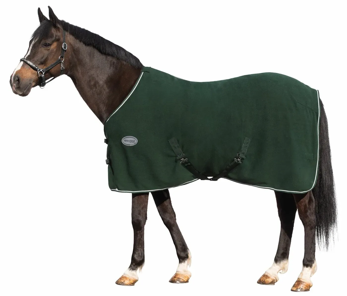 Horse-friends Abschwitzdecke woodgreen 125 cm
