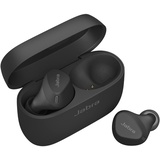 JABRA Elite 4 Active In Ear Bluetooth Earbuds - True Wireless Kopfhörer mit sicherem Sitz, 4 eingebauten Mikrofonen, aktiver Geräuschunterdrückung und anpassbarer HearThrough Funktion - Schwarz