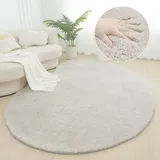 LeGer Home by Lena Gercke Hochflor-Teppich "Halrum, einfarbig, besondere Form, modern" Gr. 70, grau, B:100 H:25 L:150, Kunstfaser, LEGER HOME BY LENA GERCKE, Teppiche, organische Form, bean shape, kuschelig, Wohnzimmer, Schlafzimmer