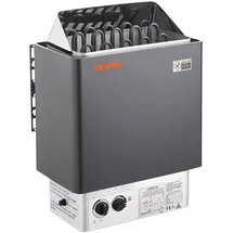 Vevor Saunaofen, 8 kW, 400 V, 3N tragbare Saunaheizung für drinnen & draußen mit 3-Stunden-Timer, integrierte Steuerung für 8–12 m3, gewerbliche Nutzung in der Spa-Dusche von Hotels, max. 110 °C