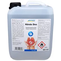 Schopf Hygiene Schopf Hände Des flüssiges Händedesinfektionsmittel - 5 Liter