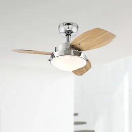 Westinghouse Wengue 76 cm Deckenventilator Chrom