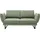 Schöner Wohnen 2-Sitzer "Spin, Multifunktionssofa, bequem und hochwertig verarbeitet", grün, B:228cm H:85cm T:215cm, 100% Polyester, SCHÖNER WOHNEN-KOLLEKTION, Sofas, Drehsitz-Funktion, USB-Anschluss, Armlehnfunktion, Rückenverstellung