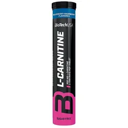 BioTechUSA L-Carnitine Effervescent tablets (20 Brausetabletten, Heidelbeere-Himbeere)