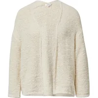 s.Oliver Weiche Strickjacke aus Boucle im Relaxed Fit Beige 44
