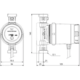 Grundfos COMFORT 15-14 BXA PM DACH