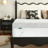 Matratzen Topper, 5CM Matratzentopper Gelschaum, Gel Mattress Topper für Boxspringbett Schlafsofa mit 120 Tage Probeschlafen 200 x 200 cm H1/H2 -bis60kg