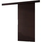 MINIO go for it - Schiebetür Komplettset CLEAN A, 96 cm Breit, Schiebetüren, Wandmontage, Schiebetürsystem, Zimmertüren - Wenge