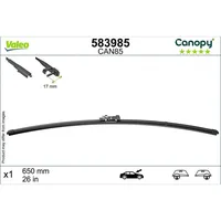 Valeo CANOPY 583985 Wischblatt 650mm