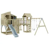 OUTDOORTOYS Spielturm Emma Holz Eisblau