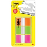 Post-it Index Haftmarker farbsortiert 3x 20 Streifen