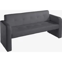 exxpo - sofa fashion Sitzbank Barista Grau 182 x 68 x 82 cm