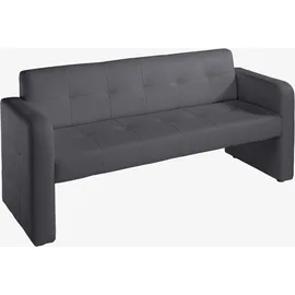 exxpo - sofa fashion Sitzbank Barista Grau 182 x 68 x 82 cm