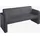 exxpo - sofa fashion Sitzbank Barista Grau 182 x 68 x 82 cm