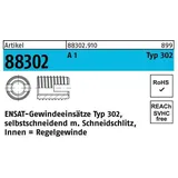 Kerb Konus Gewindeeinsatz R 88302 Typ 302 M4x 8 A 1 50 Stück