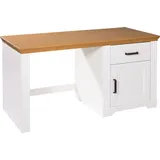 Interlink Inter Link Schreibtisch Maluno Holz Weiß