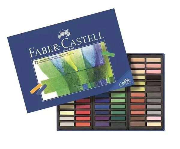 Faber-Castell 128272 Farbstift Trockenpastell Mehrfarbig 72 Stück(e)