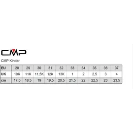 CMP Ahto WP Snow Boots Blau 28
