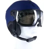 Uvex Instinct Visor 53-56 cm Navy Matt/Silver Mirror