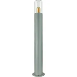 Easylight Außenleuchte Aluminium 8,9 x 80 cm E27 IP44 Grau