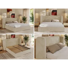 MKS Polsterbett 180 x 200 cm Weiss