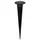 Perel Erdspieß für LED-Strahler Aluminium 4 cm Durchmesser 16 cm Höhe 1 Stück schwarz