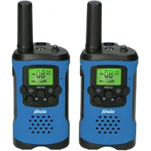 Alecto FR-115BW Walkie-Talkie-Set, blau/schwarz