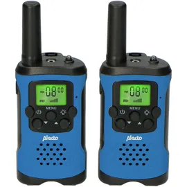 Alecto FR-115BW Walkie-Talkie-Set, blau/schwarz