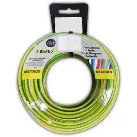 EDM 28483 Flexible Kabeltrommel, zweifarbig, 4 mm, 5 m, zweifarbig