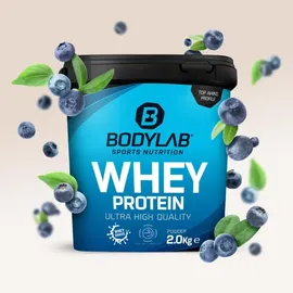 Bodylab24 Whey Protein Blaubeere Pulver 2000 g